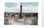 The July Column in the Place de la Bastille, Paris by Anonymous