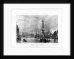 West India Dock, London by J Woods