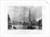 West India Dock, London by J Woods