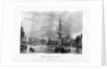 West India Dock, London by J Woods