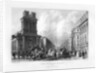 King William Street and St Mary Woolnoth, London by J Woods