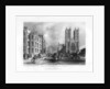 Westminster Hospital and Abbey Church by J Woods