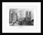 Westminster Hospital and Abbey Church by J Woods