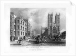 Westminster Hospital and Abbey Church by J Woods