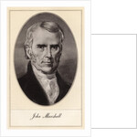 John Marshall, American statesman and jurist by Gordon Ross