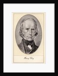 Henry Clay, leading American statesman and orator by Gordon Ross