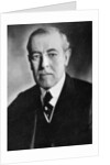 Woodrow Wilson, 28th President of the United States by Anonymous
