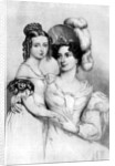 Princess Victoria and her mother in 1834 by George Hayter
