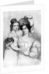 Princess Victoria and her mother in 1834 by George Hayter