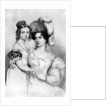 Princess Victoria and her mother in 1834 by George Hayter