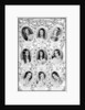 Nine of Queen Victoria's bridesmaids by Anonymous