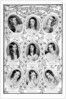 Nine of Queen Victoria's bridesmaids by Anonymous