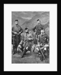 Queen Victoria's four sons at Abergeldie by Robert Milne
