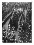 The royal mourners following the funeral procession from Osborne House to the Trinity Pier by Russell & Sons