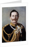 Wilhelm II, Emperor of Germany and King of Prussia by Reichard & Lindner