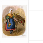 Belgian Milk-Woman by W Dickes