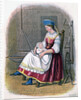 Russian Woman with Baby by W Dickes