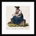 Swiss woman by Edouard Pingret