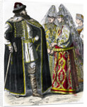 Traditional Russian Costume by Anonymous
