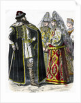 Traditional Russian Costume by Anonymous