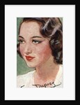 June Duprez, (1918-1984), British film actress by Anonymous