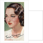 June Duprez, (1918-1984), British film actress by Anonymous