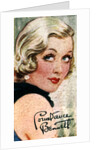 Constance Campbell Bennett, (1904-1965), US actress by Anonymous