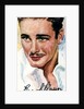 Errol Leslie Thomson Flynn, (1909-1959), Australian film actor by Anonymous