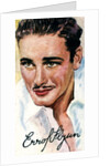Errol Leslie Thomson Flynn, (1909-1959), Australian film actor by Anonymous
