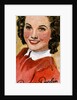 Deanna Durbin, (1921-1999), singer and actress in Hollywood films of the 1930s and 1940s, 20th centu by Anonymous