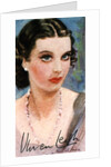 Vivien Leigh, (1913-1967), English actress of the theatre and cinema by Anonymous