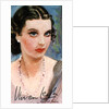 Vivien Leigh, (1913-1967), English actress of the theatre and cinema by Anonymous