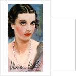 Vivien Leigh, (1913-1967), English actress of the theatre and cinema by Anonymous