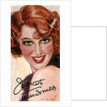 Jeanette MacDonald, (1903-1965), singer and actress by Anonymous