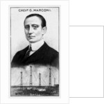 Guglielmo Marchese Marconi, Italian electrical engineer by Anonymous