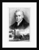 George Stephenson, English mechanical engineer by Anonymous