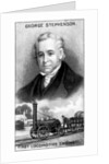 George Stephenson, English mechanical engineer by Anonymous