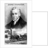 George Stephenson, English mechanical engineer by Anonymous