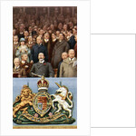 King George V at the Cup Final, Wembley, April 23rd by Anonymous