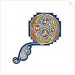 Initial letter 'Q' by Henry Shaw