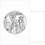 Hedda of Winchester consecrates St Guthlac by Henry Shaw