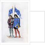 Heralds announcing the death of Charles VI to his son by Henry Shaw