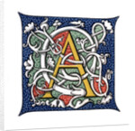 Initial letter 'A' by Henry Shaw