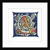 Initial letter 'A' by Henry Shaw