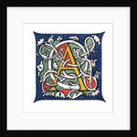 Initial letter 'A' by Henry Shaw