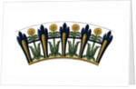 Detail from an enamelled dish by Henry Shaw