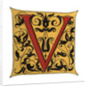 Initial letter 'V' by Henry Shaw