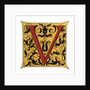 Initial letter 'V' by Henry Shaw
