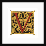 Initial letter 'V' by Henry Shaw