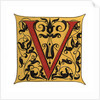Initial letter 'V' by Henry Shaw